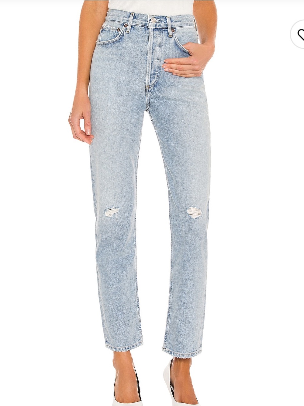 AGOLDE 90s Pinch Waist Jeans in Flashback